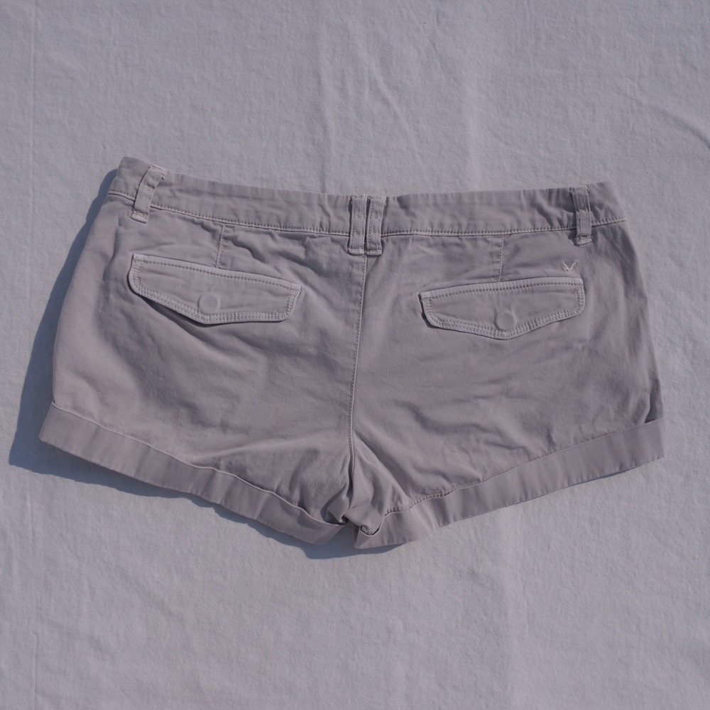 Y2k American Eagle Outfitters low rise micro mini hip slung shorts - Picture 7 of 8
